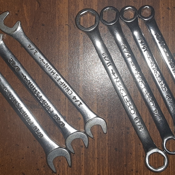 CRAFTSMAN VINTAGE MIDGET WRENCHES. - Picture 4 of 5